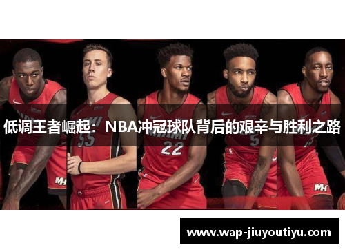 低调王者崛起：NBA冲冠球队背后的艰辛与胜利之路