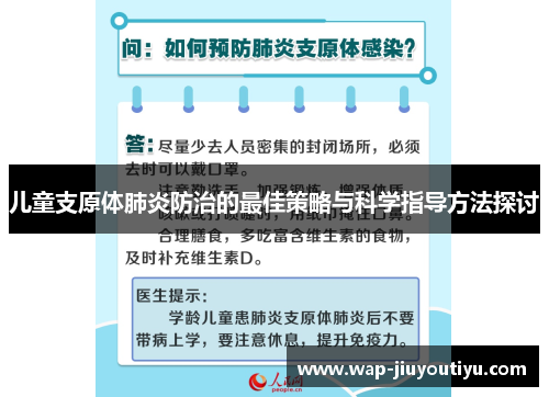 儿童支原体肺炎防治的最佳策略与科学指导方法探讨