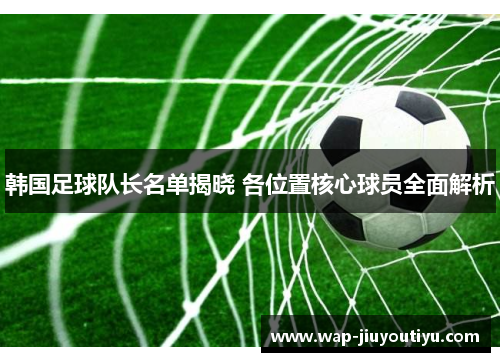 韩国足球队长名单揭晓 各位置核心球员全面解析